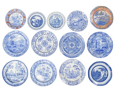 Lot 625 - Spode transfer printed plates