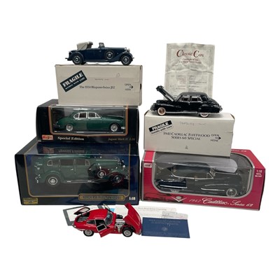 Lot 95 - A collection of die-cast cars, including a...
