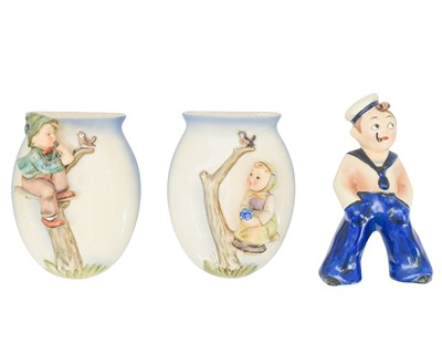 Lot 319 - An Art Deco sailor boy figure.