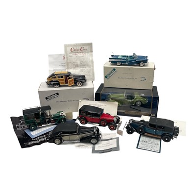 Lot 96 - A collection of die-cast model cars, including...