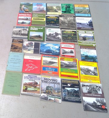 Lot 119 - A Selection of Railway Books including Cornish...