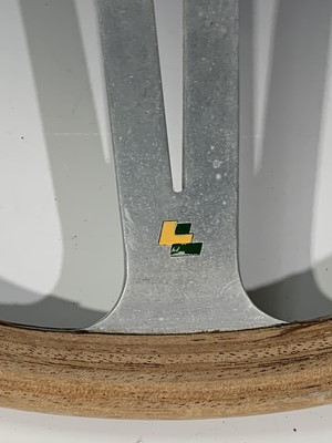 Lot 302 - A Les Leston 15" five hole laminate wood and...