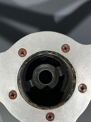 Lot 302 - A Les Leston 15" five hole laminate wood and...