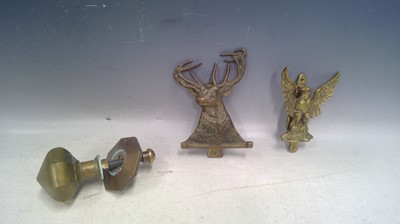 Lot 15 - A Stag Door Knocker, an Eagle Knocker and a...