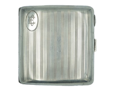 Lot 356 - A silver cigarette case by William Neale & Son Ltd.