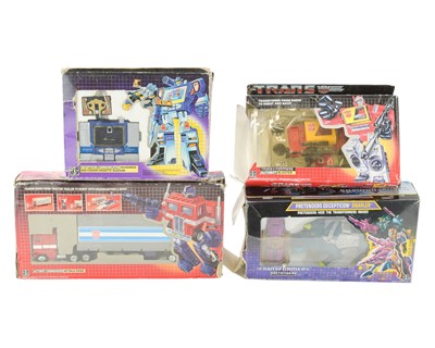 Lot 251 - 1980s Hasbro Transformers figures.