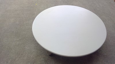 Lot 159 - A Circular Wooden Coffee Table. 35cm tall,...