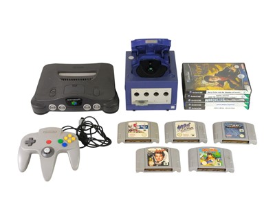 Lot 235 - Nintendo gaming consoles and games.