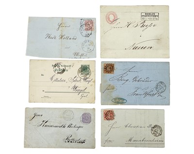Lot 153 - Germany and States Covers x6.