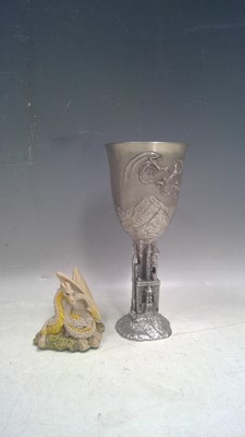 Lot 179 - A Royal Selangor Pewter Goblet and an...