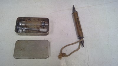 Lot 184 - A Vickers-Lewis Machine Gun Spring Scale and a...
