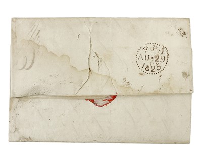 Lot 162 - Early entire sent from Norway to London