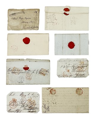 Lot 168 - Pre stamp covers and entires x7.