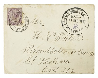 Lot 169 - South Africa Boer War Cover.