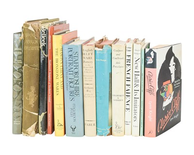Lot 226 - Books on ceramics, glass, furniture and needlework.