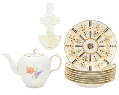Lot 511 - A set of eight Copeland dessert plates.