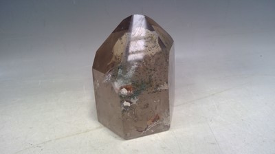 Lot 229 - A 9cm tall Quartz Tower with Inclusions.