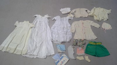 Lot 242 - Vintage Christening Gowns, Baby Clothes and...