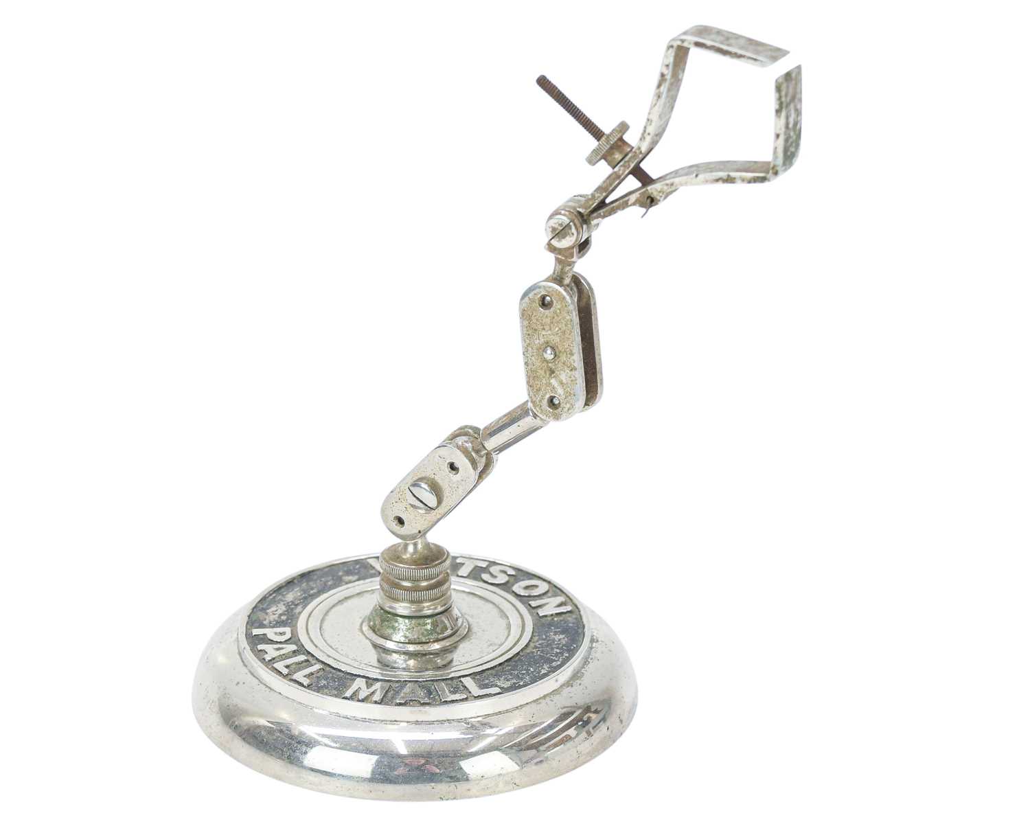 Lot 29 - A Watson, Pall Mall adjustable fly fishing clamp.