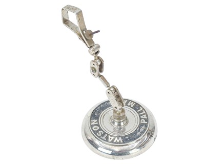 Lot 29 - A Watson, Pall Mall adjustable fly fishing clamp.