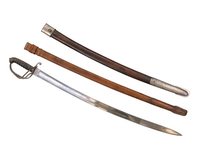 Lot 210 - An 1821 pattern light cavalry officer's sword.