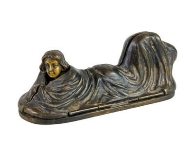 Lot 97 - A Bergmann Austrian bronze erotic figure.