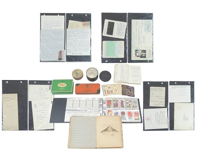 Lot 295 - Cigarette Cards, Ephemera, Tins etc.