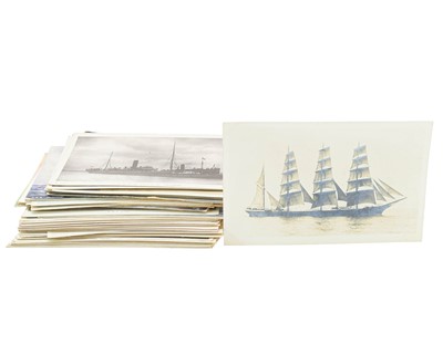 Lot 245 - Shipping Postcards x 70.