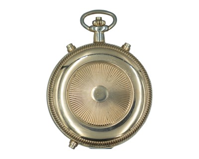 Lot 530 - ROTARY - A Heritage gold-plated full hunter pocket watch, with automatic movement.