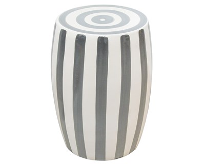 Lot 288 - An OKA 'Rander' ceramic stool.