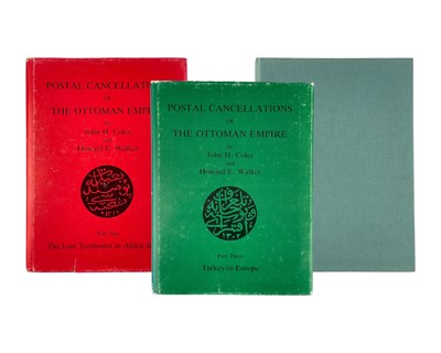 Lot 183 - Postal Cancellations of The Ottoman Empire Catalogue in Three Parts.