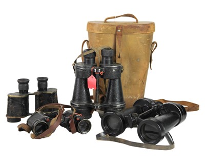 Lot 193 - Military binoculars.