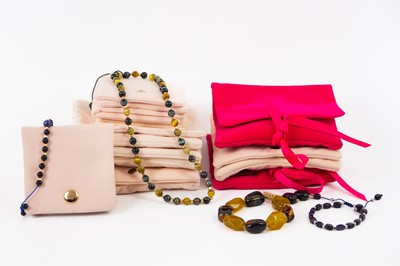 Lot 488 - A collection of semi-precious stone jewellery by Lola Rose.