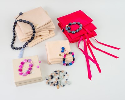 Lot 440 - A collection of semi-precious stone jewellery by Lola Rose.