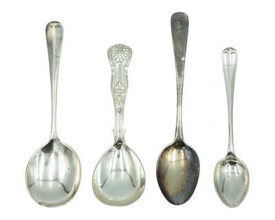 Lot 240 - A selection of William IV and later silver demitasse spoons.