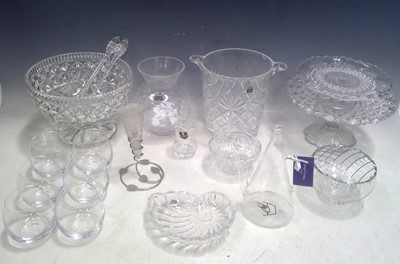 Lot 77 - A Crystal Ice Bucket, Vases, a Villeroy & Boch...