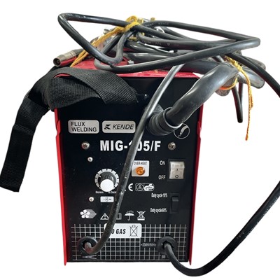 Lot 30 - A Kende, no gas Mig-105/F flux welder in...