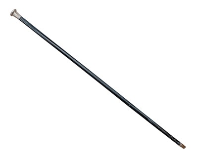 Lot 216 - A silver-handled walking stick by Kendall & Sons Ltd.