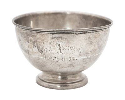 Lot 364 - An Edward VII silver Christening bowl.