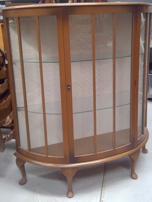Lot 72 - A Glazed Display Cabinet. 113cm tall, 101cm...