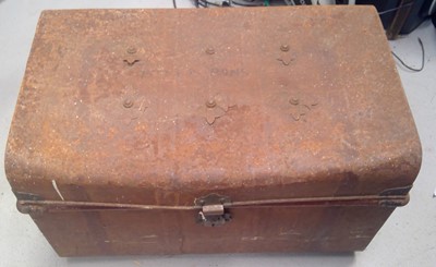 Lot 71 - A Metal Trunk Containing Vintage Mothercare...