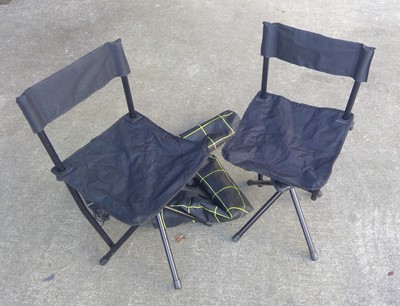 Lot 101 - Two Marks & Spencer Folding Camping Chairs.