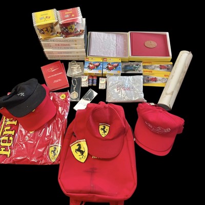 Lot 103 - A selection of F1 memorabilia, including five...