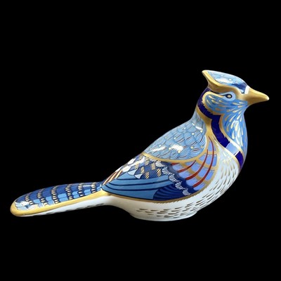 Lot 28 - A Royal Crown Derby English bone china Blue...