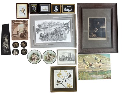 Lot 123 - A watercolour by Marvin Jacobs depicting a...