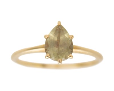 Lot 221 - A csarite set suite of jewellery, in 9k and 14k, by Gemporia.