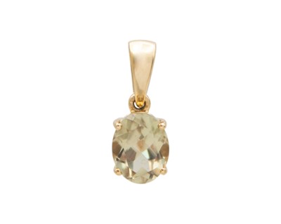 Lot 221 - A csarite set suite of jewellery, in 9k and 14k, by Gemporia.
