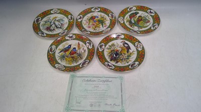 Lot 144 - Five Shirnding Germany Collectors Plates and...