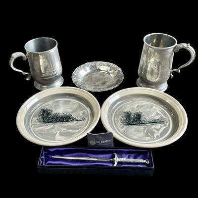 Lot 153 - Two Boscastle Pottery plates, 19cm in diameter...