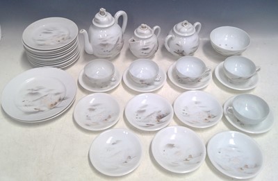 Lot 160 - A 1930s Japanese Tea Service.